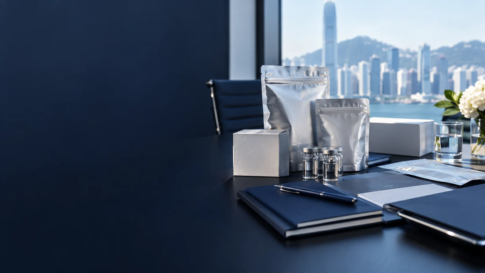 Hong Kong business connection — independently generated photo-style concept
