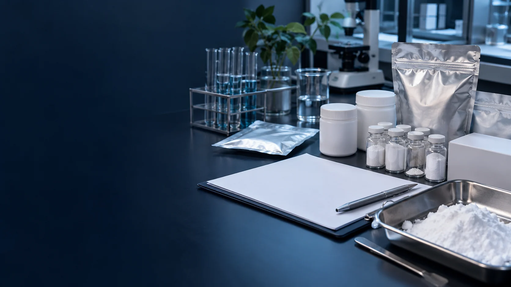 Laboratory research projects — independently generated photo-style concept