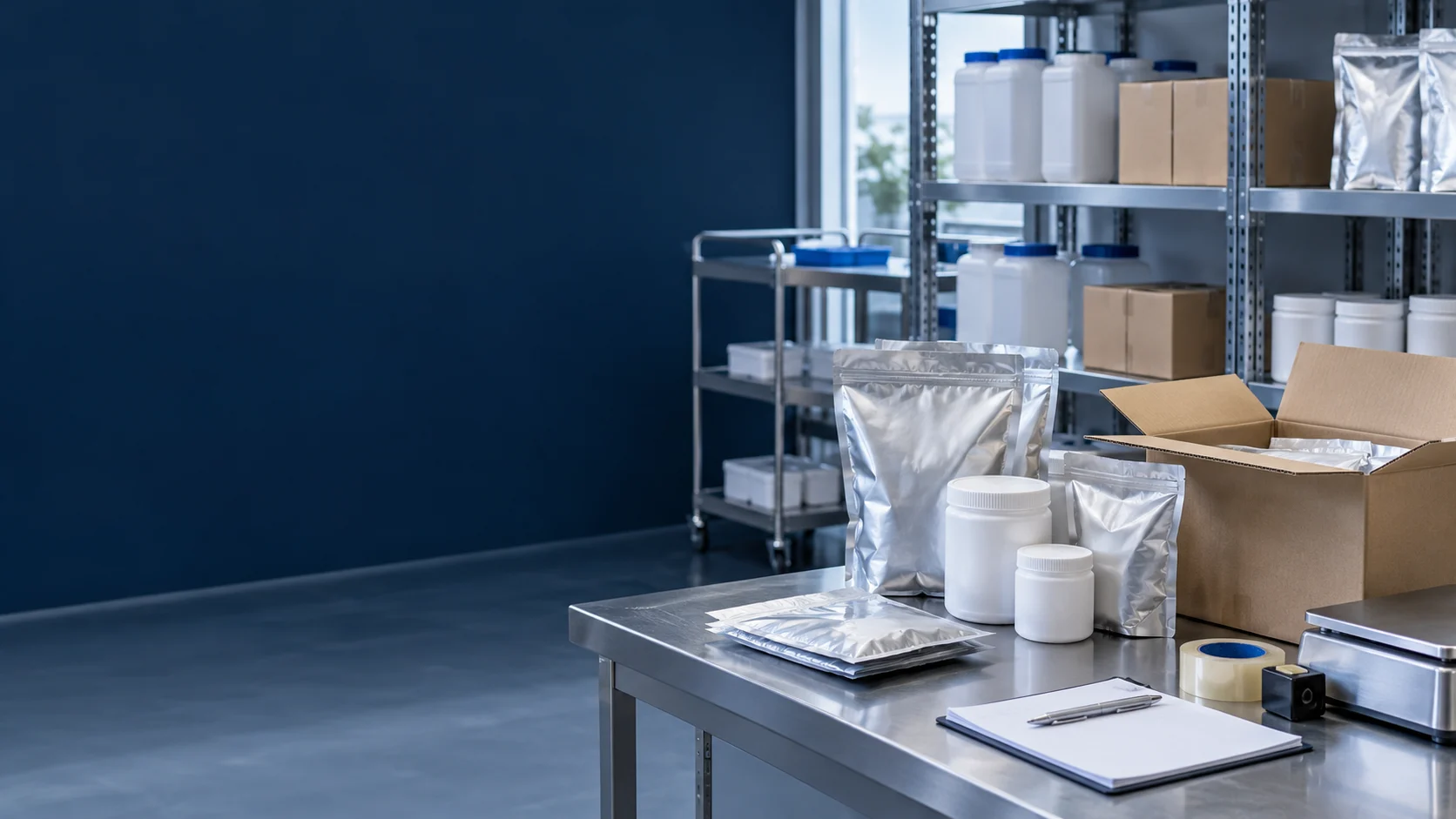 Workshop handling line — independently generated photo-style concept