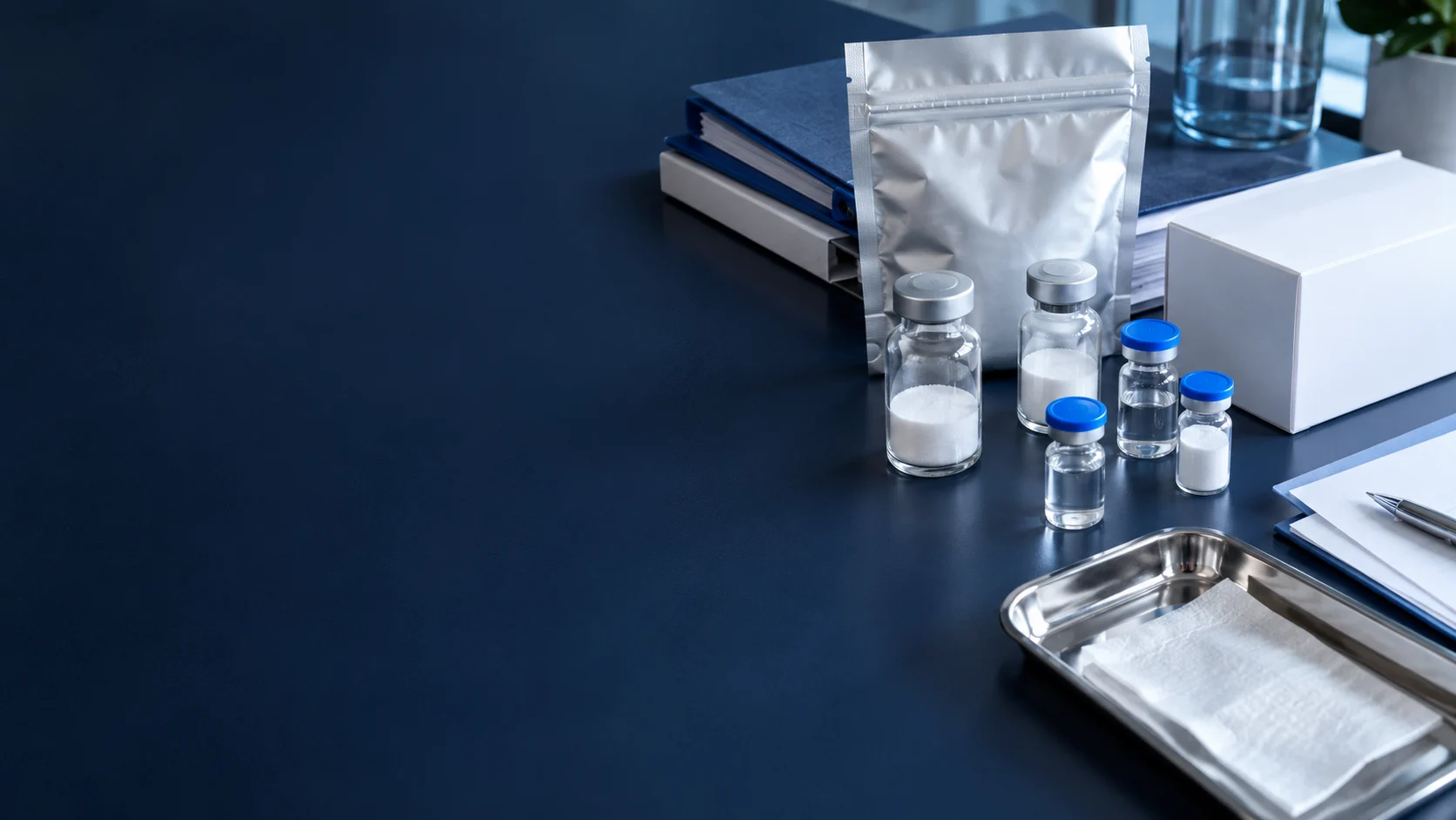 Peptides & Related Research Materials — independently generated photo-style concept