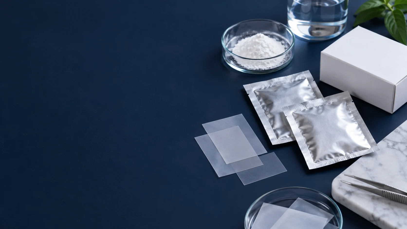 Oral dissolving film projects — independently generated photo-style concept