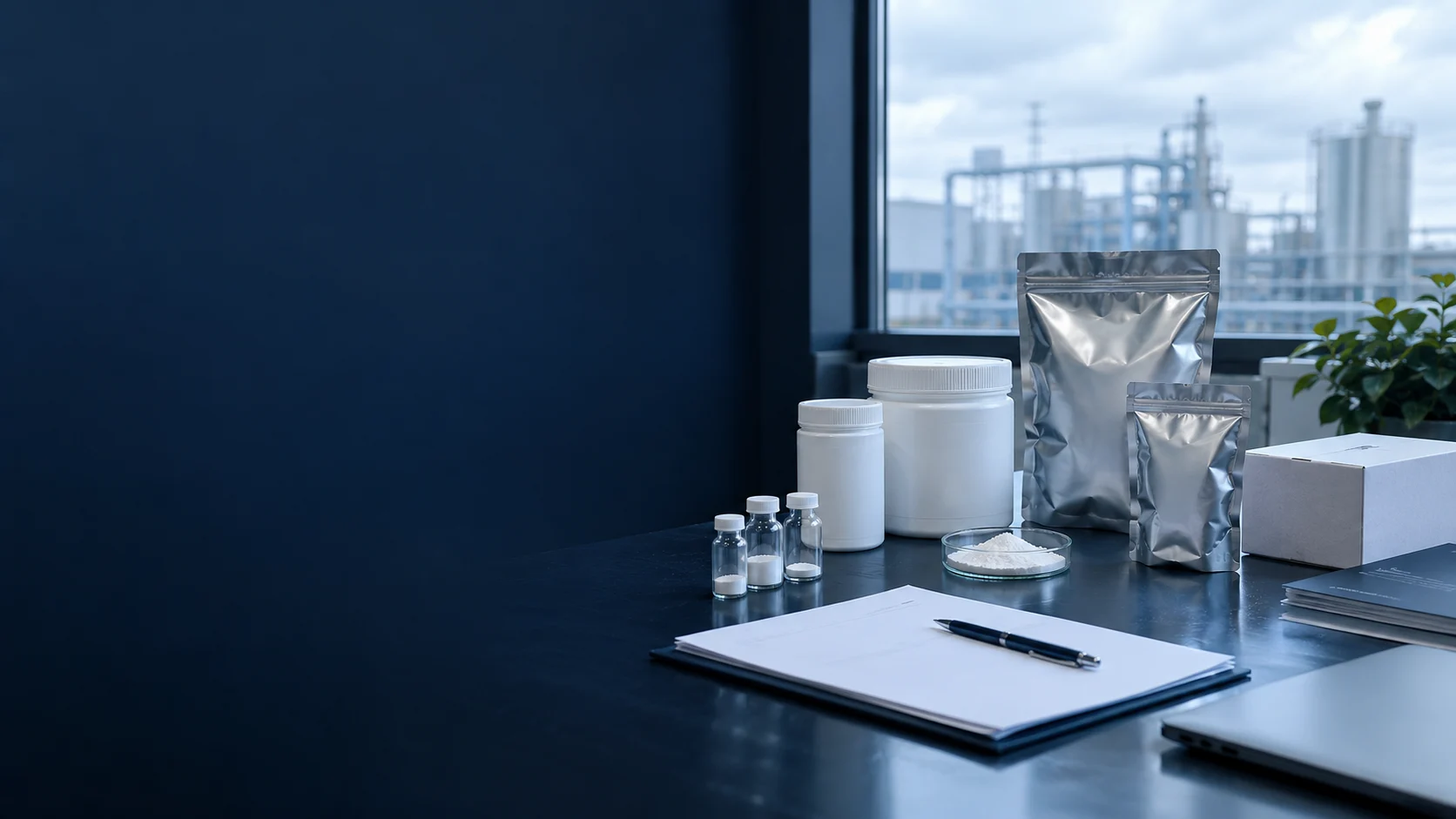 Plan the manufacturing interface — independently generated photo-style concept