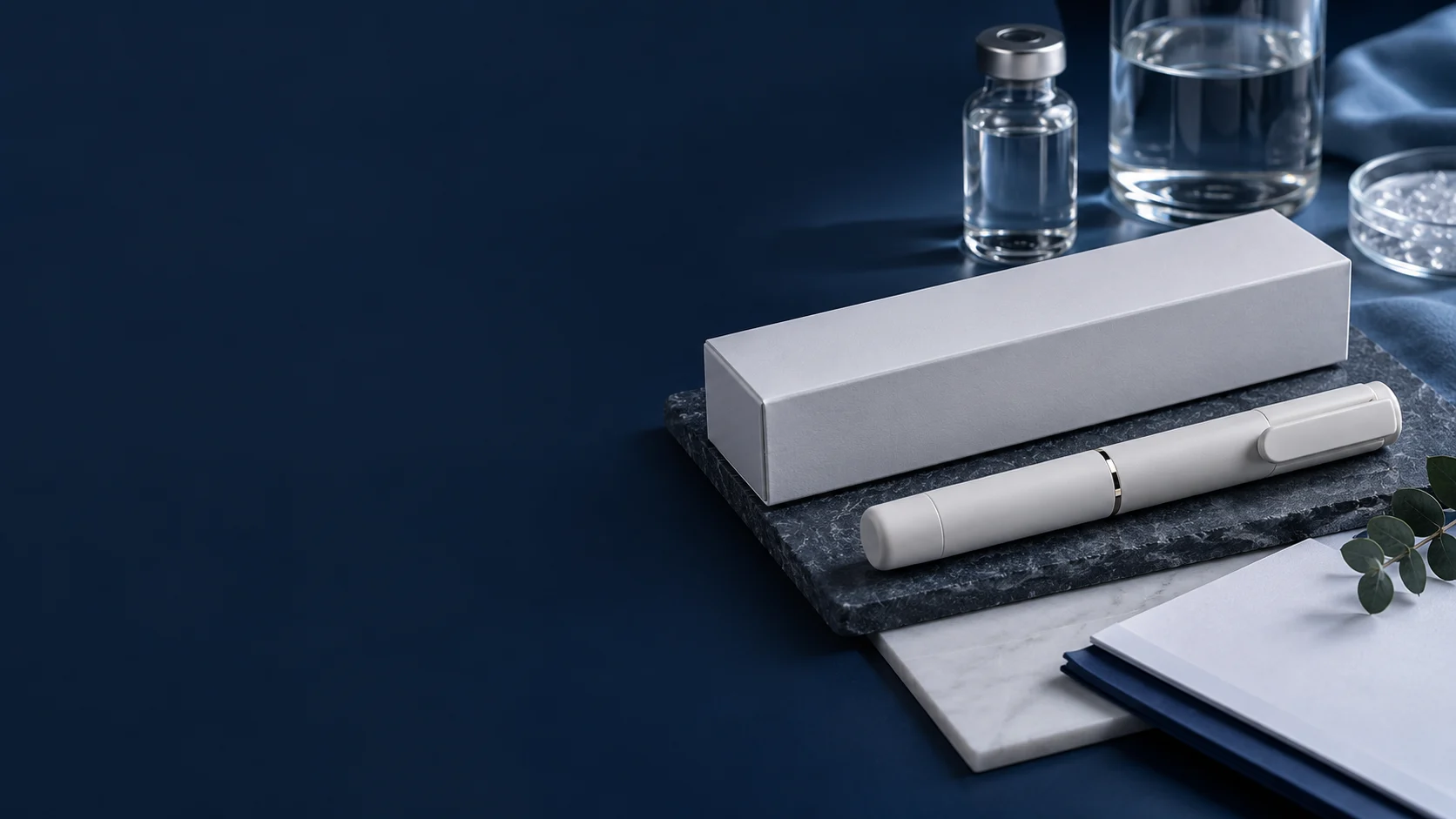 Develop the packaging prototype — independently generated photo-style concept