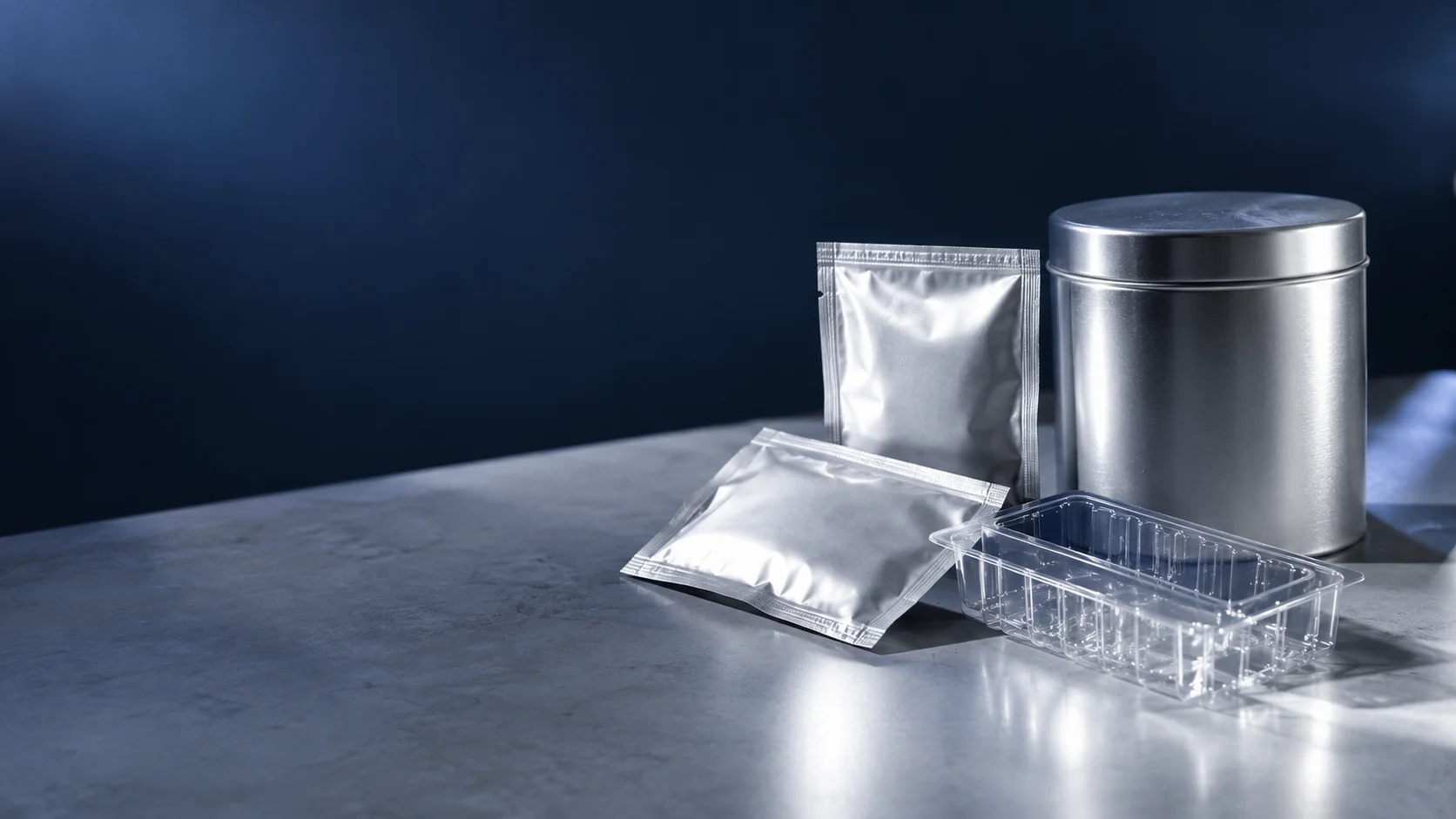 Packaging prototypes — independently generated photo-style concept