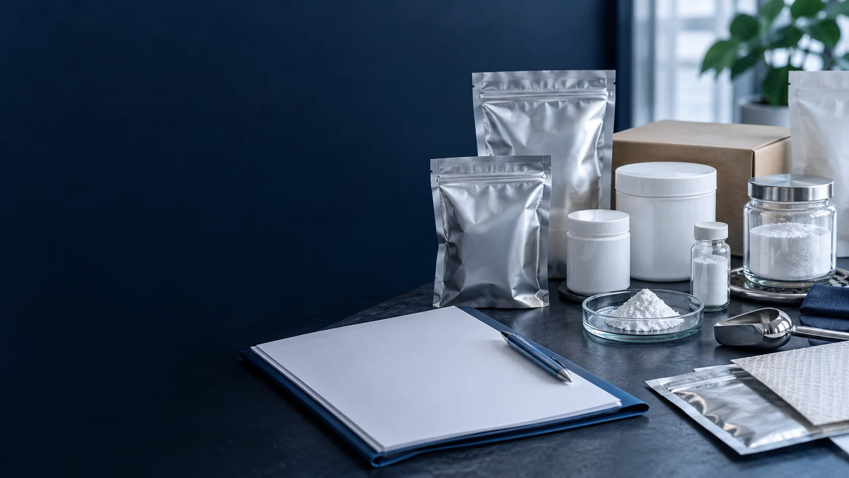 Connect packaging requirements — independently generated photo-style concept